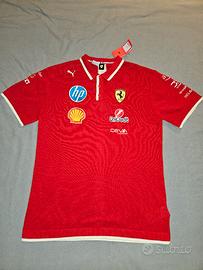 Polo Knitted Shirt Ferrari Puma