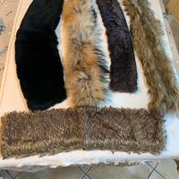 N.5 Accessori in pelliccia vera e sintetico