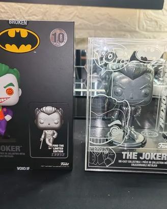 Funko Pop! Die-Cast The Joker 10 Chase metallic
