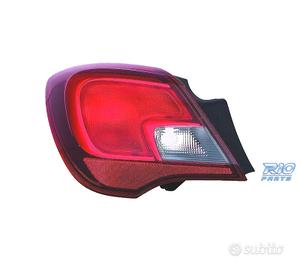 FANALE SINISTRO PER OPEL CORSA E 3P 15-19 BIANCO R