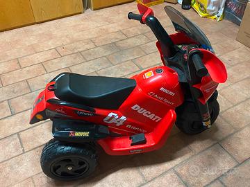 Ducati Desmosedici EVO Peg Perego – Moto elettrica