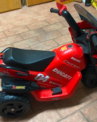 Ducati Desmosedici EVO Peg Perego – Moto elettrica