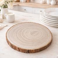 Sottopentola in legno naturale - 17cm