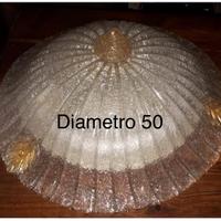 Plafoniera marcherita murano