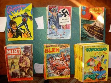 Miki,blek,topolino,guerra d'eroi,collana eroica