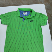 Polo verde brillante tg XL (10-13 anni) marca Be B