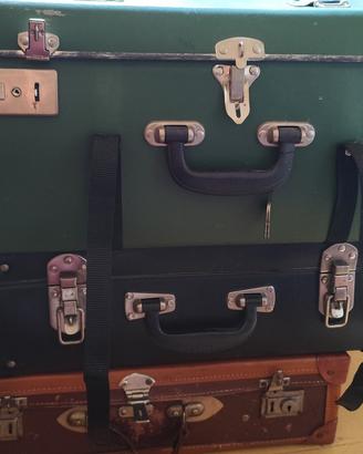 vecchie valige vintage buono stato