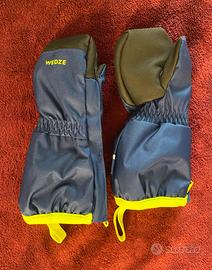 Guanti da neve / muffole per bambini di 3/4 anni