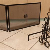 Paraschizzi e alari per camino