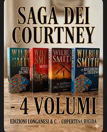 Lotto di 4 romanzi di Wilbur Smith