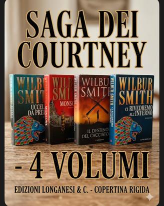 Lotto di 4 romanzi di Wilbur Smith