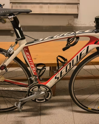 Bici corsa in carbonio per ragazza 150/160 cm