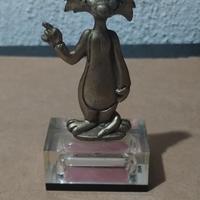 Gatto Silvestro Peltro Vintage