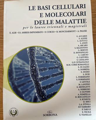 Libro “Le basi cellulari e molecolari delle…”