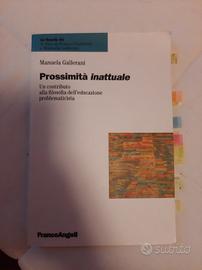Libro "Prossimità inattuale"