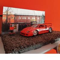 Diorama Ferrari F40 A Maranello