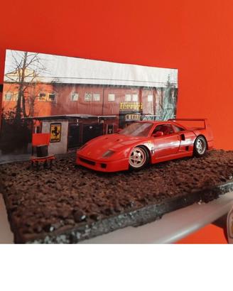 Diorama Ferrari F40 A Maranello