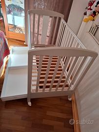 Set Cuoricini lettino + bagnetto