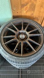 Cerchi oz r18 ultraleggera finitura Matt Bronze