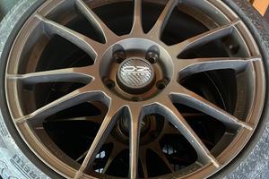 Cerchi oz r18 ultraleggera finitura Matt Bronze