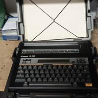 macchina da scrivere Canon s70