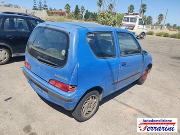 Fiat seicento 600 187 0.9 39cv 97-08 ricambi