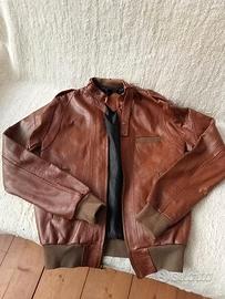 Giacca in pelle vintage