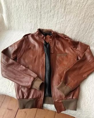 Giacca in pelle vintage