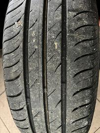 Cerchi in ferro r15 4 buchi e ruote estive nexen