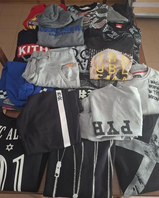 Felpe e pantaloni da ragazzo 14-16 anni