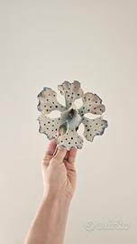 Fiore in ceramica Capodimonte