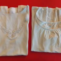 2 Canottiere Donna con Spalline Larghe 