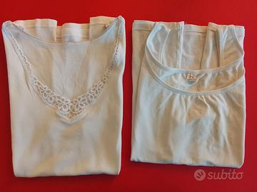 2 Canottiere Donna con Spalline Larghe 