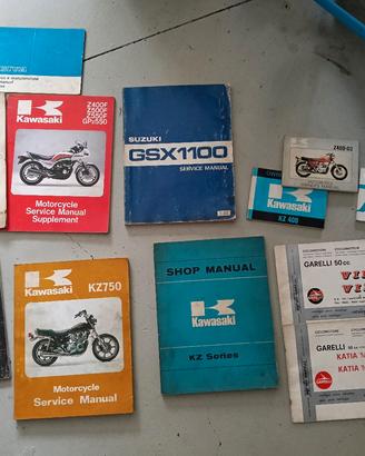 Libretti Uso manutenzione manuali officina moto