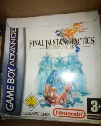 Nintendo game boy Advance final fantasy tactics