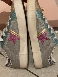Scarpe n 34 miss sixty glitter