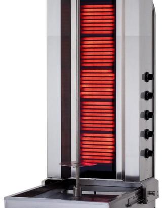 KLG 172 - Spiedo Verticale con Vetro Termico ROBAX