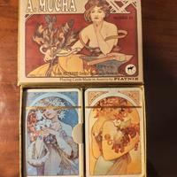 Carte da gioco da collezione A. Mucha