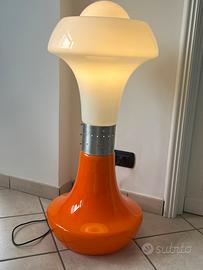 Lampada da terra anni 70 space age stile Nason