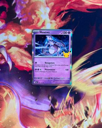 Carta pokemon Mewtwo 30C 063 30° Anniversario ita