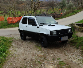 Panda 141 con gancio traino + carrello (NO 4X4)