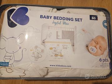 set lenzuola,paracolpi,piumino lettino