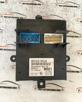 Centralina bagagliaio anteriore Porsche 911 997 99