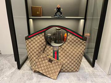 Borsa a mano da donna Gucci GG Giglio
