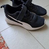 sneakers bambino puma n.29 bianche e nere