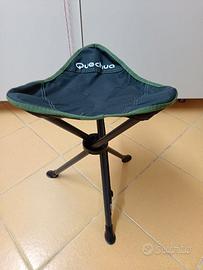 Sgabello pieghevole campeggio