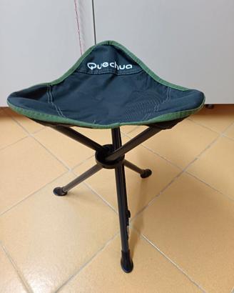 Sgabello pieghevole campeggio