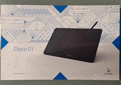 XPPen - Tablet grafico Deco 01v3 Tablet 10 pollici