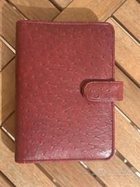 Agenda ad anelli in pelle