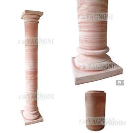 COLONNA PERGOLA IN TERRACOTTA TOSCANA CM. 240